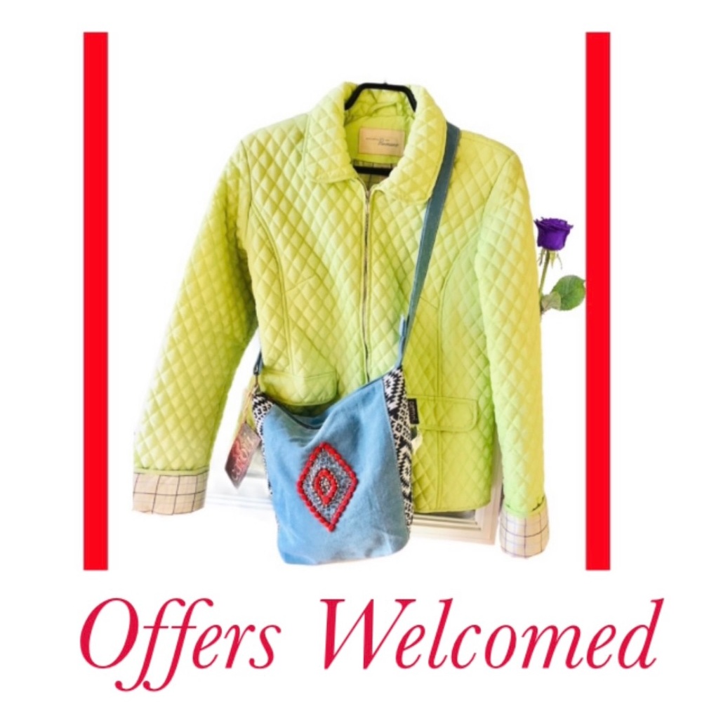 Quilted Jacket Penmans Paired With Catori Bag